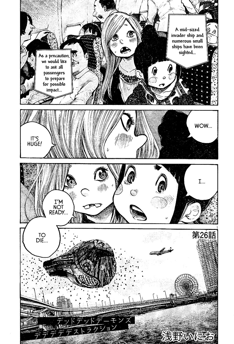 Dead Dead Demon's Dededededestruction Chapter 26 page 2 - Chapter 26