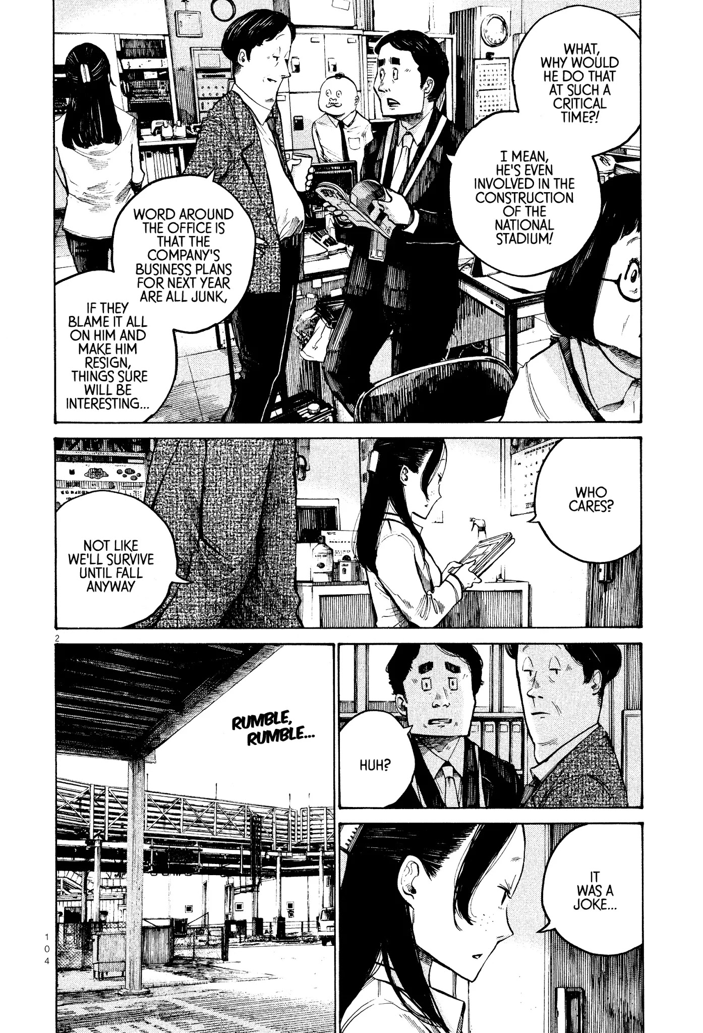 Dead Dead Demon's Dededededestruction Chapter 30 page 4 - Chapter 30