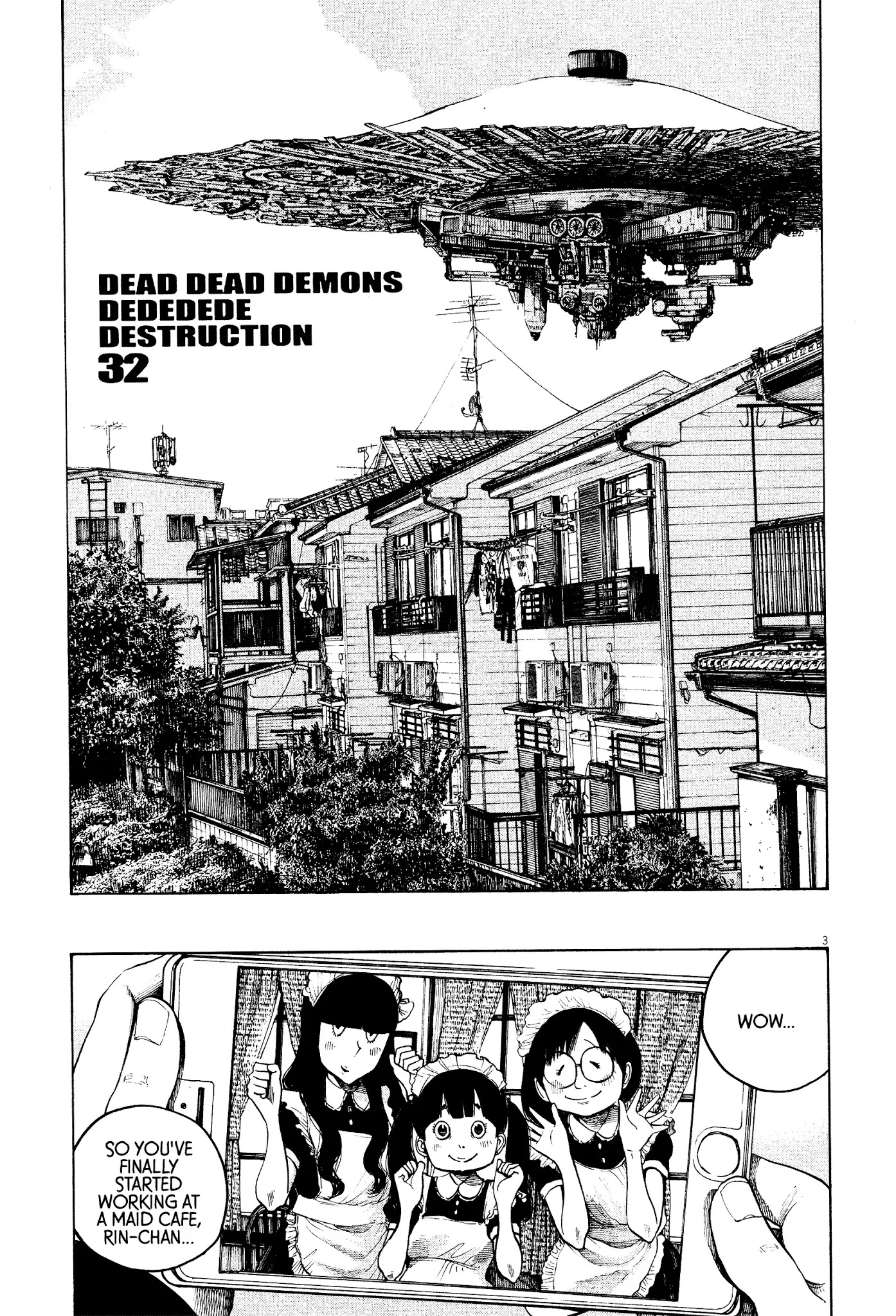Dead Dead Demon's Dededededestruction Chapter 32 page 3 - Chapter 32