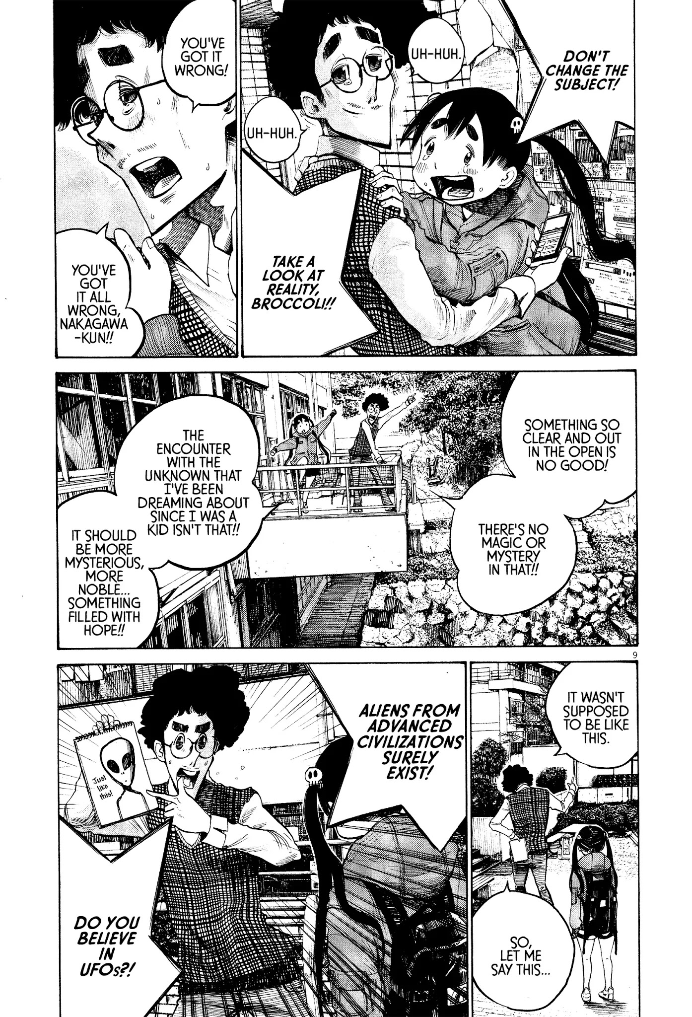 Dead Dead Demon's Dededededestruction Chapter 32 page 9 - Chapter 32