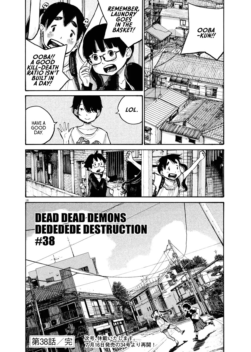 Dead Dead Demon's Dededededestruction Chapter 38 page 18 - Chapter 38