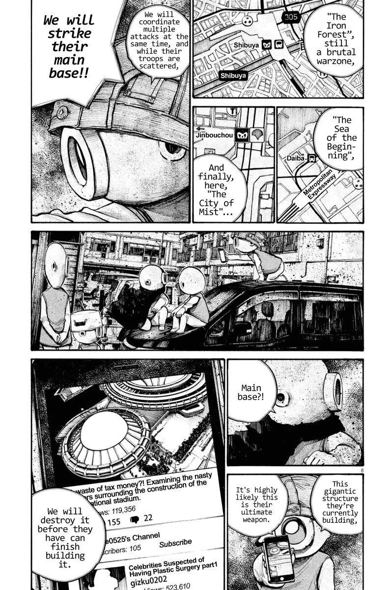 Dead Dead Demon's Dededededestruction Chapter 39 page 8 - Chapter 39