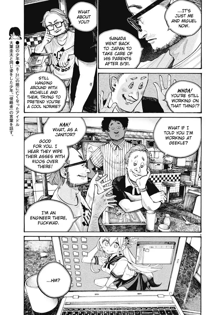 Dead Dead Demon's Dededededestruction Chapter 49 page 8 - Chapter 49