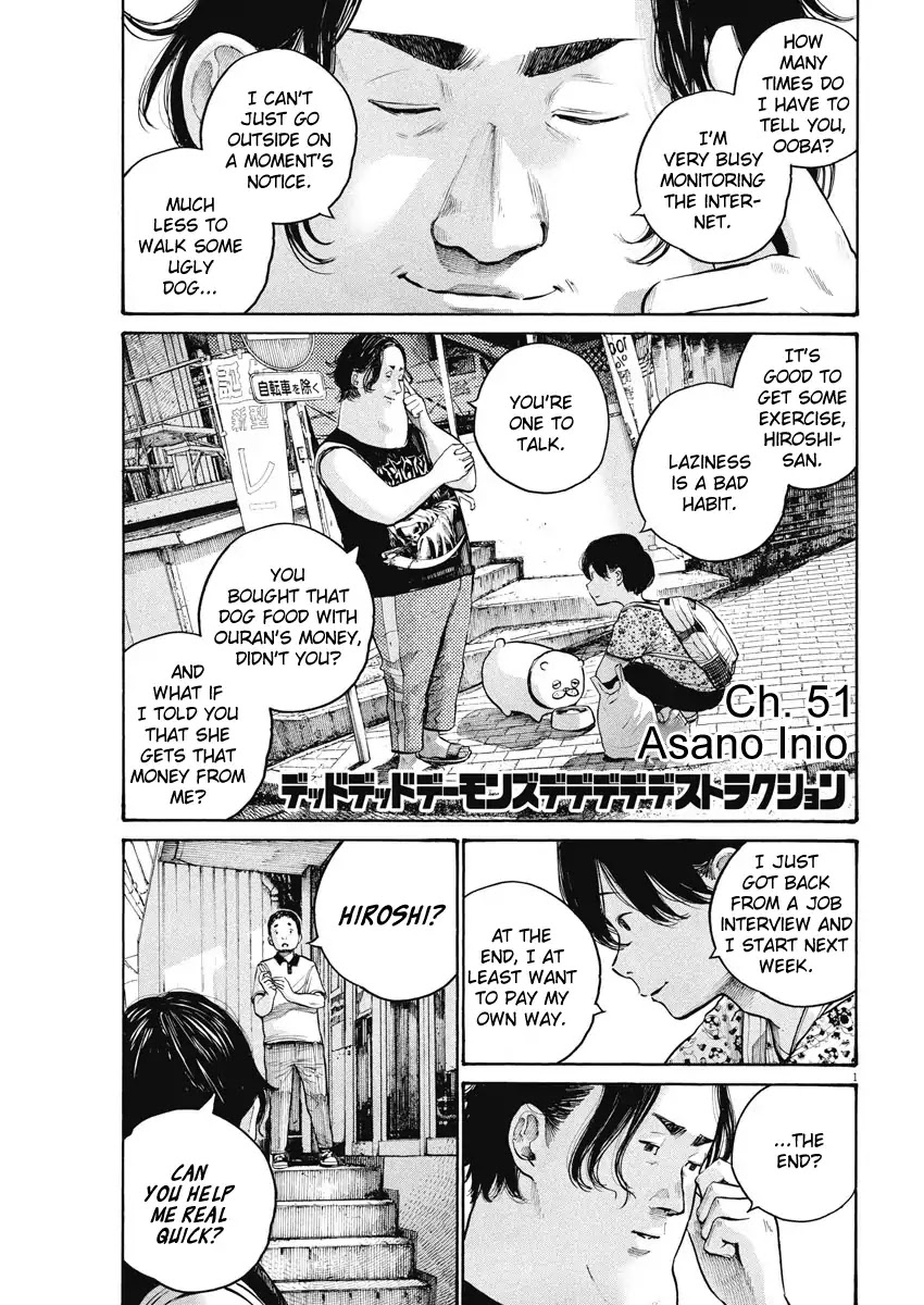 Dead Dead Demon's Dededededestruction Chapter 51 page 1 - Chapter 51