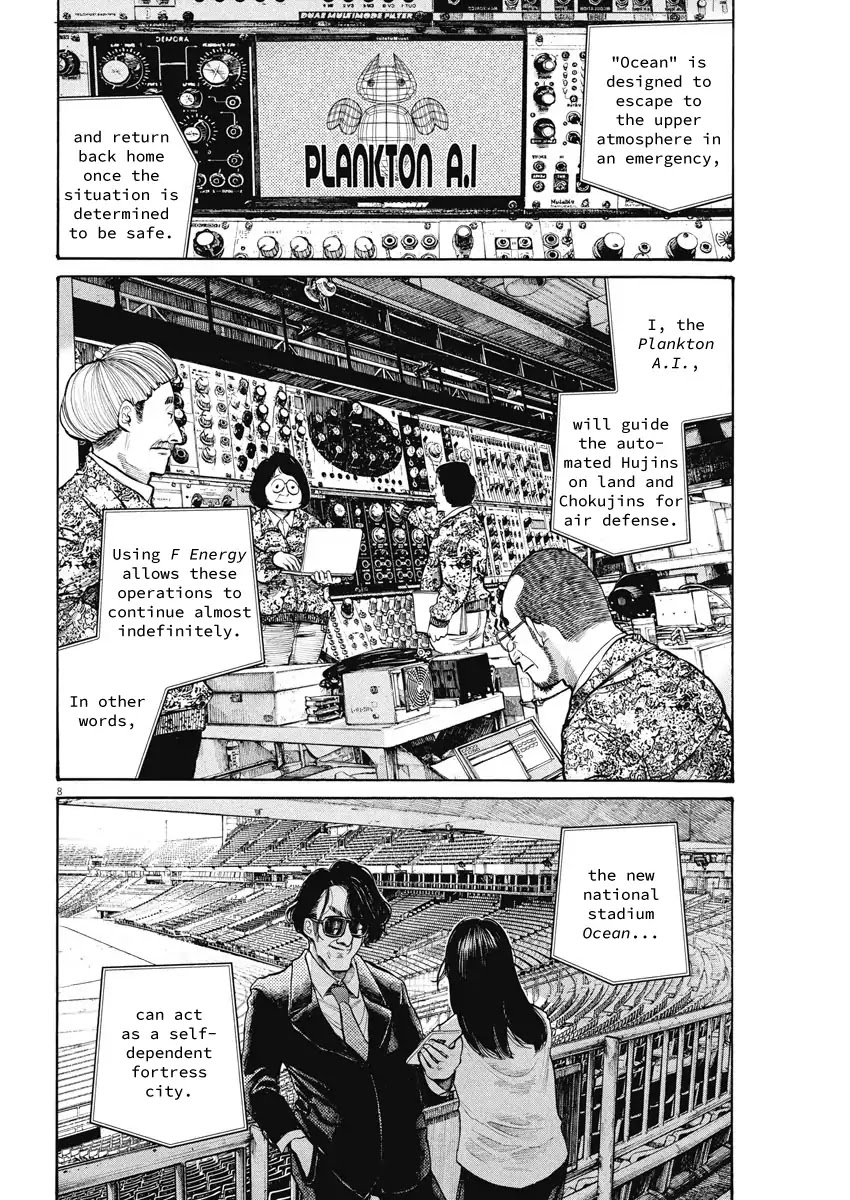Dead Dead Demon's Dededededestruction Chapter 52 page 8 - Chapter 52