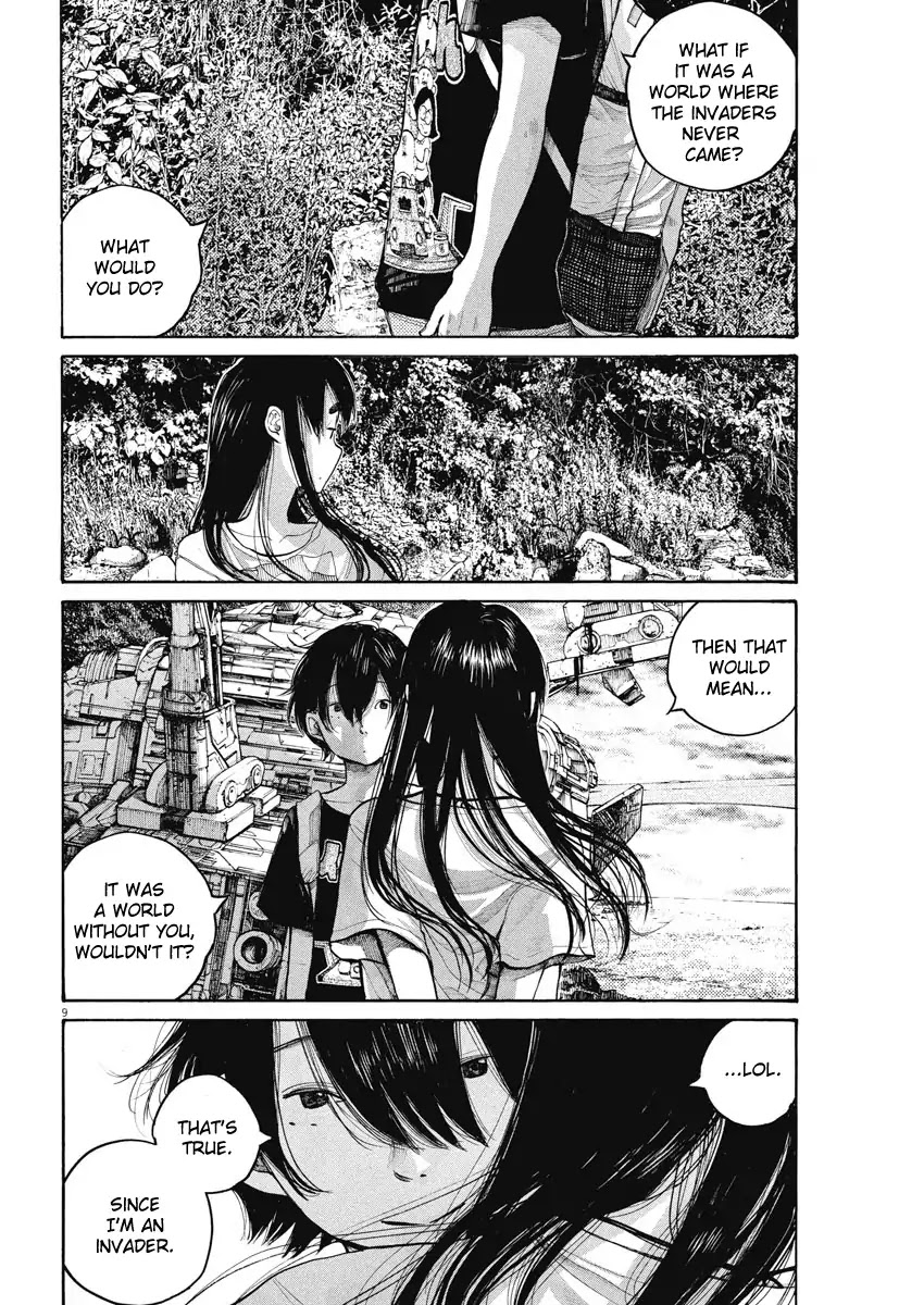 Dead Dead Demon's Dededededestruction Chapter 55 page 9 - Chapter 55