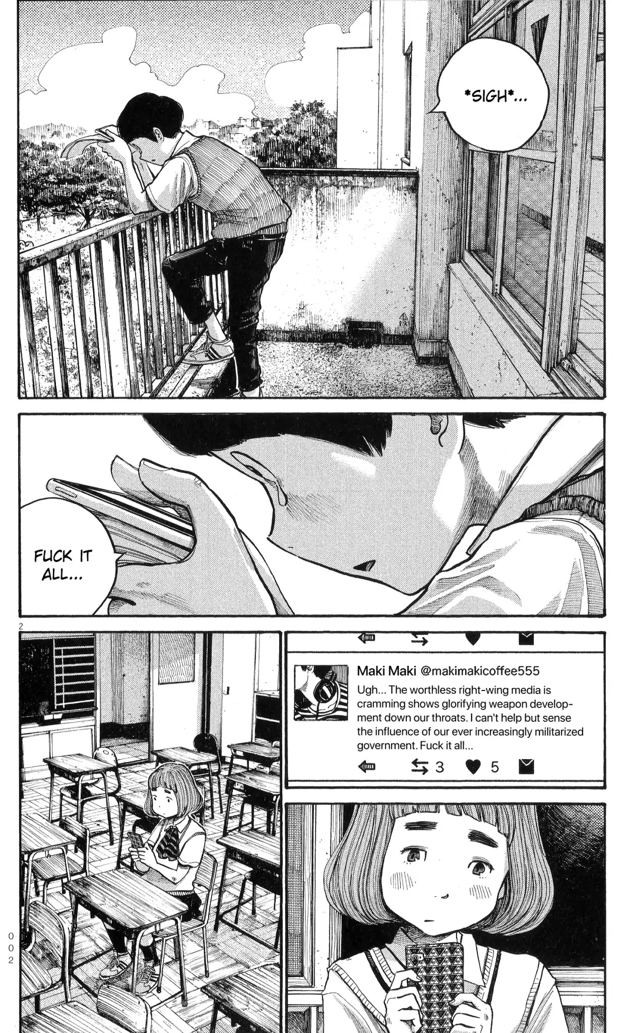 Dead Dead Demon's Dededededestruction Chapter 56.1 page 3 - Chapter 56.1