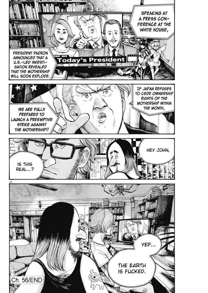 Dead Dead Demon's Dededededestruction Chapter 56 page 18 - Chapter 56