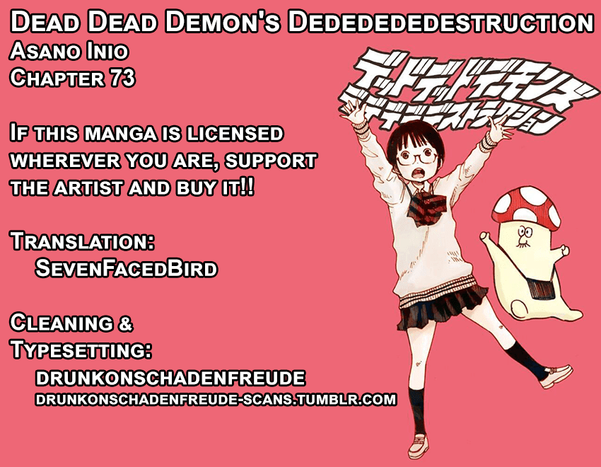 Dead Dead Demon's Dededededestruction Chapter 73 page 18 - Chapter 73