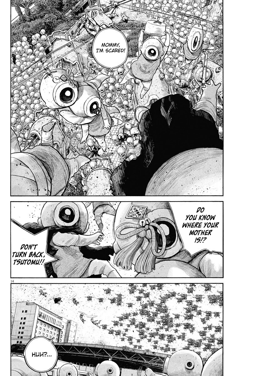 Dead Dead Demon's Dededededestruction Chapter 79 page 14 - Chapter 79