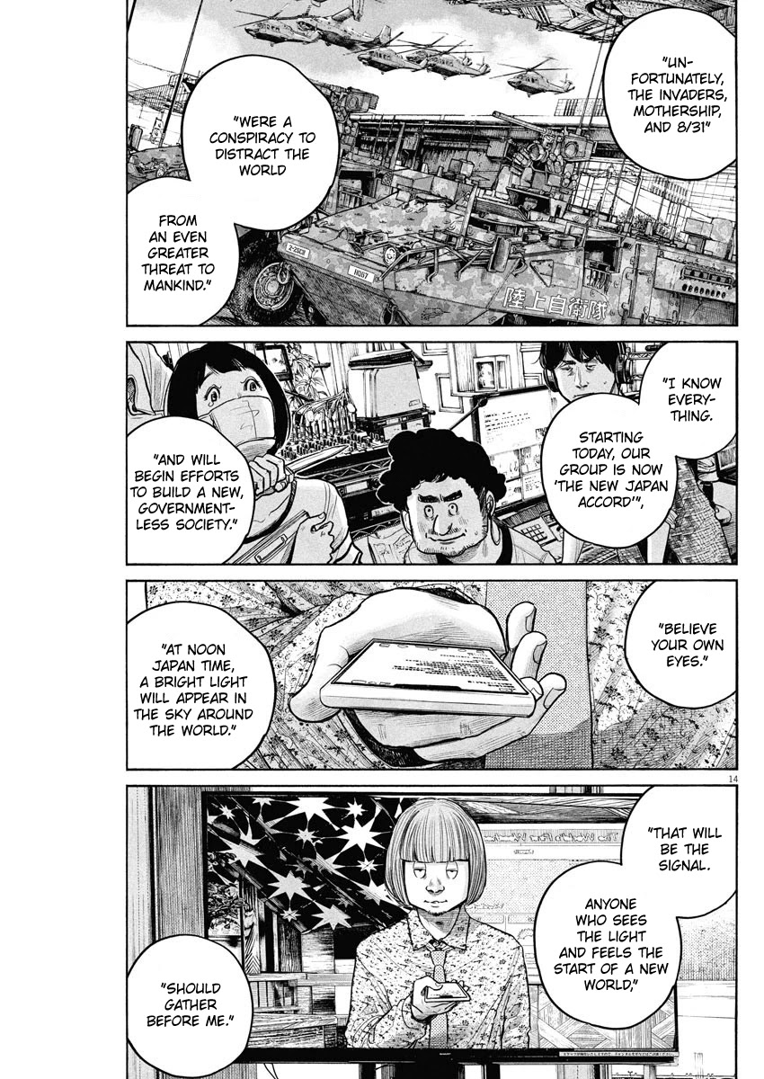 Dead Dead Demon's Dededededestruction Chapter 82 page 14 - Chapter 82
