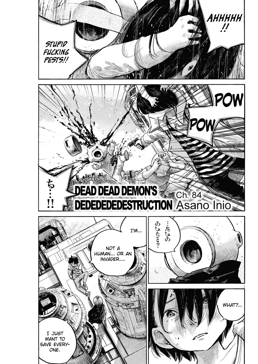 Dead Dead Demon's Dededededestruction Chapter 84 page 1 - Chapter 84
