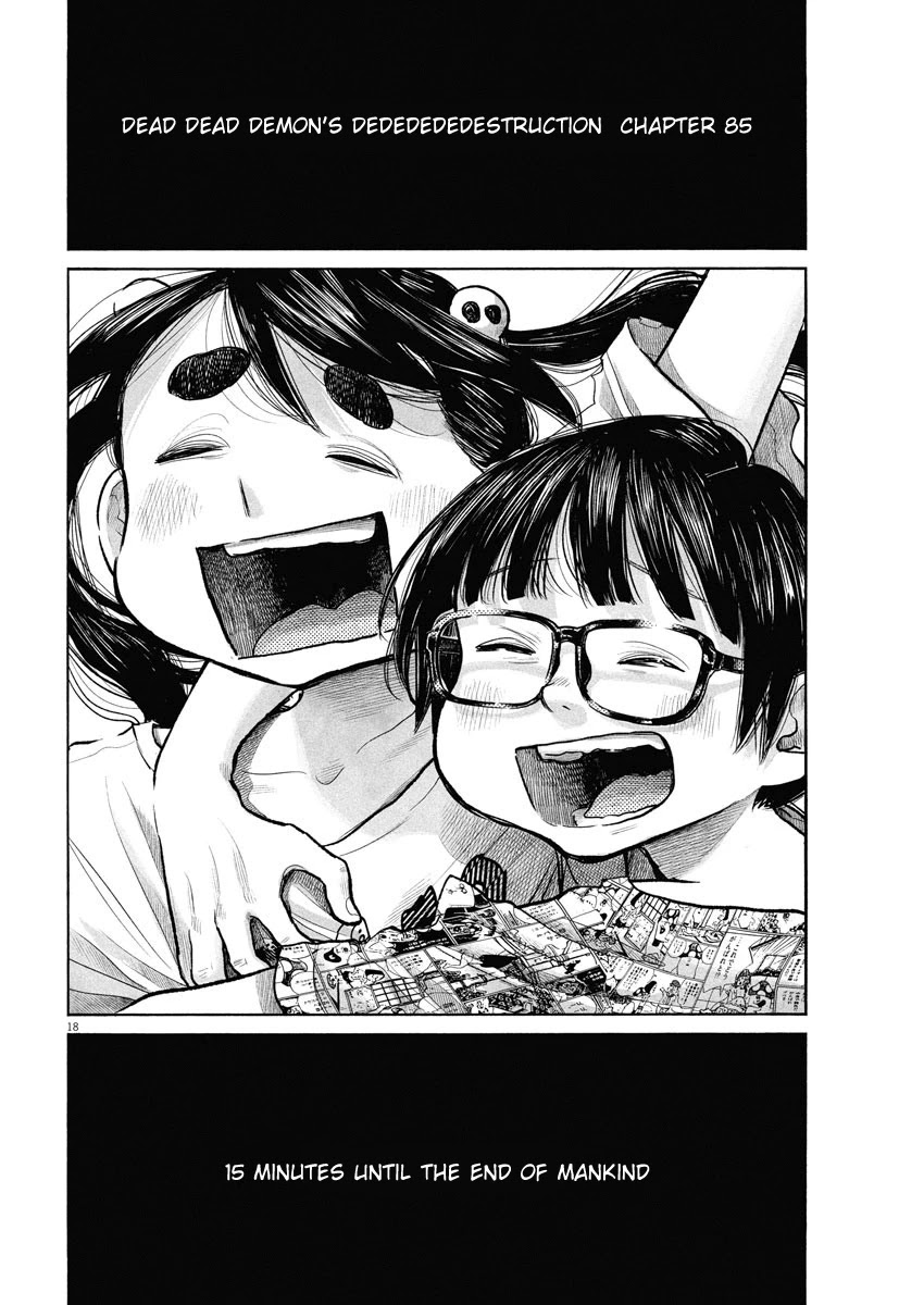 Dead Dead Demon's Dededededestruction Chapter 85 page 18 - Chapter 85