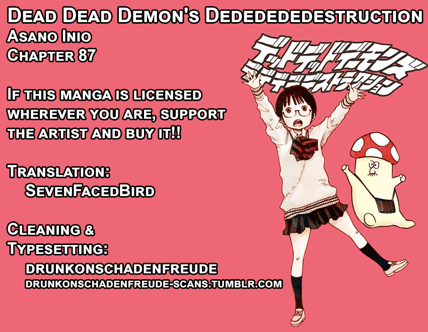Dead Dead Demon's Dededededestruction Chapter 87 page 17 - Chapter 87