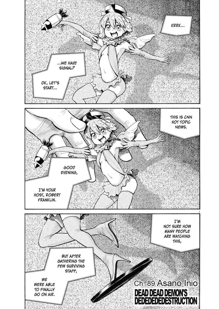 Dead Dead Demon's Dededededestruction Chapter 89 page 1 - Chapter 89