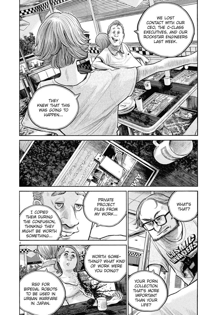 Dead Dead Demon's Dededededestruction Chapter 89 page 8 - Chapter 89
