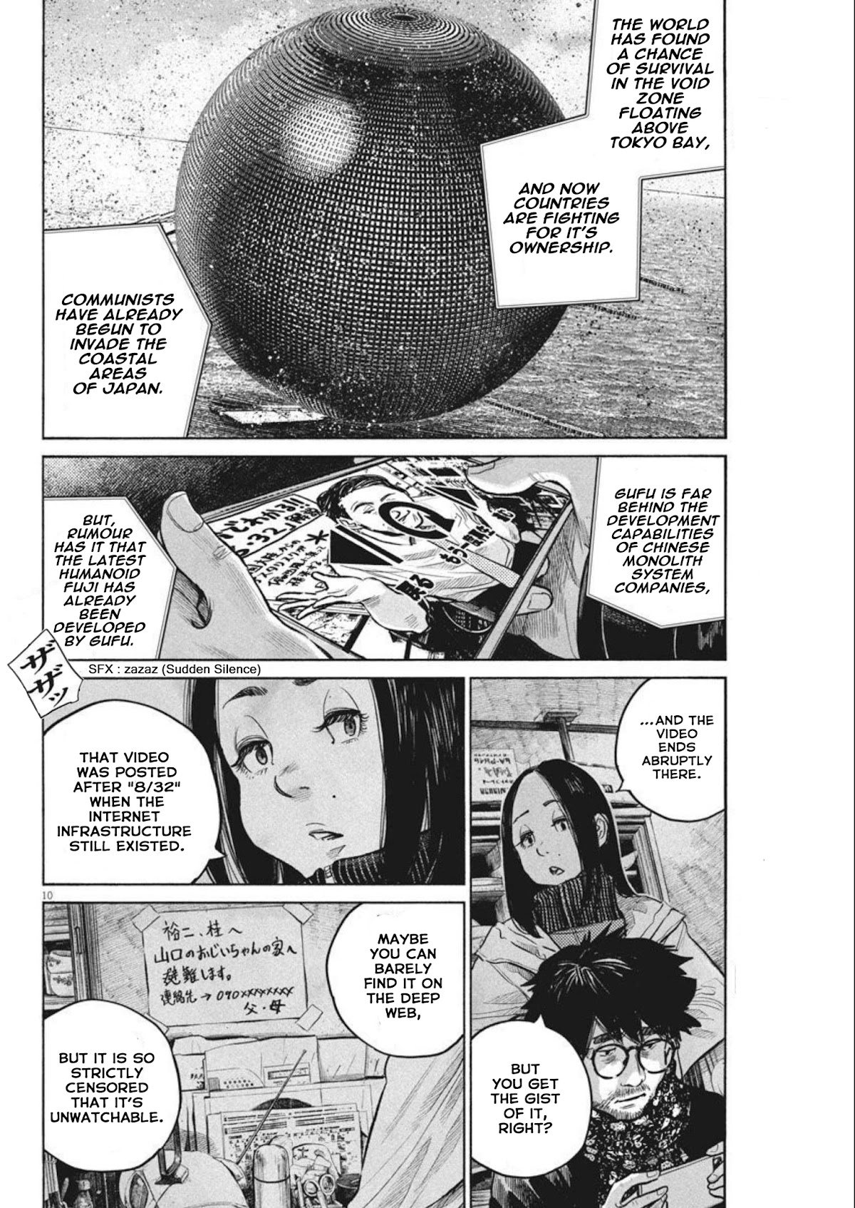 Dead Dead Demon's Dededededestruction Chapter 92 page 10 - Chapter 92