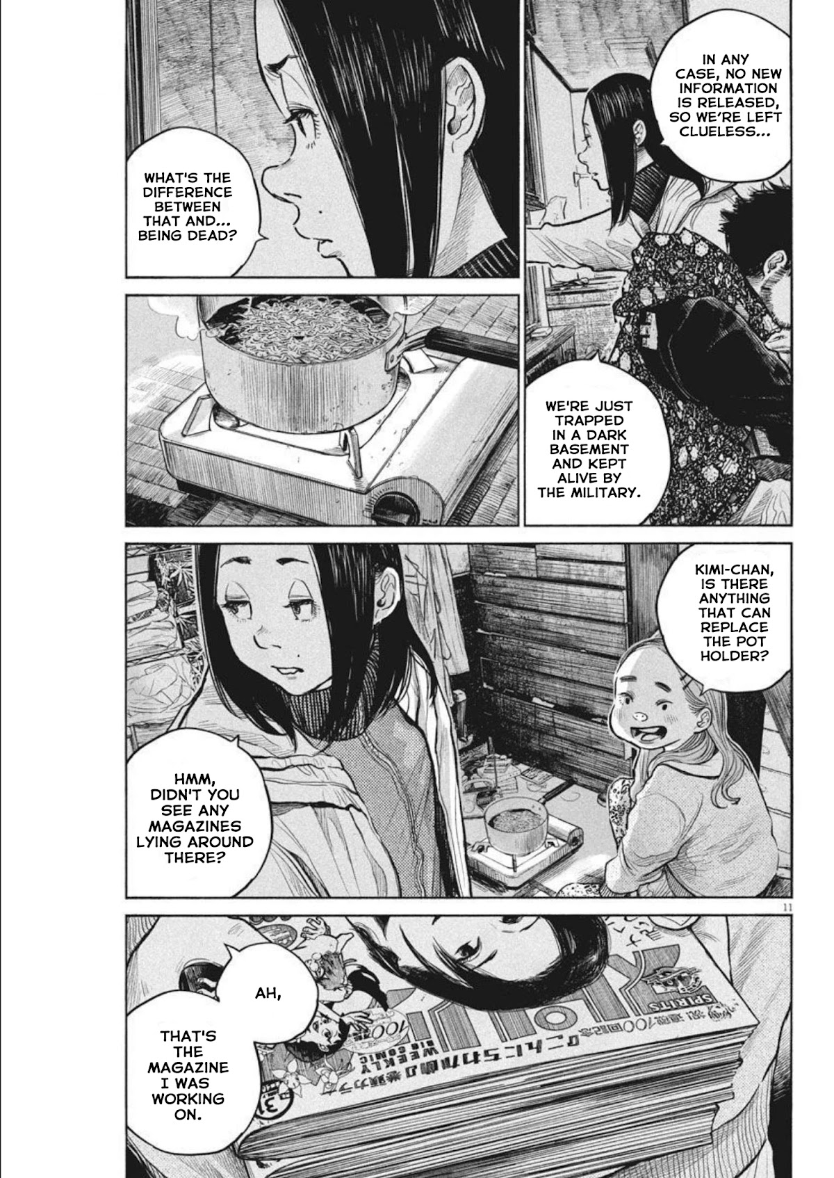 Dead Dead Demon's Dededededestruction Chapter 92 page 11 - Chapter 92