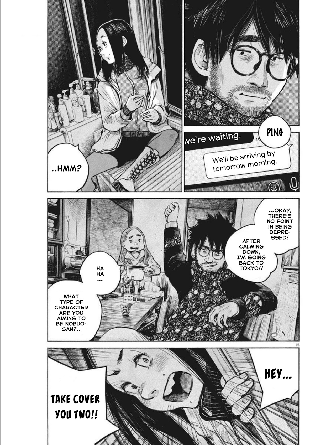 Dead Dead Demon's Dededededestruction Chapter 92 page 15 - Chapter 92