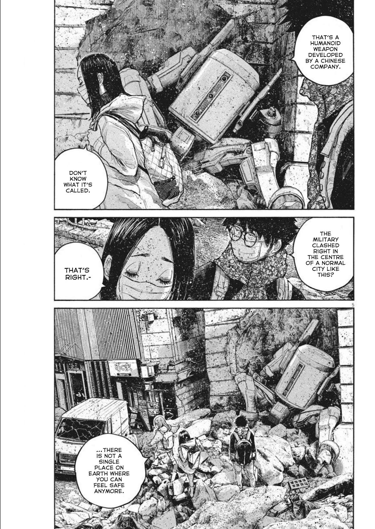 Dead Dead Demon's Dededededestruction Chapter 92 page 5 - Chapter 92