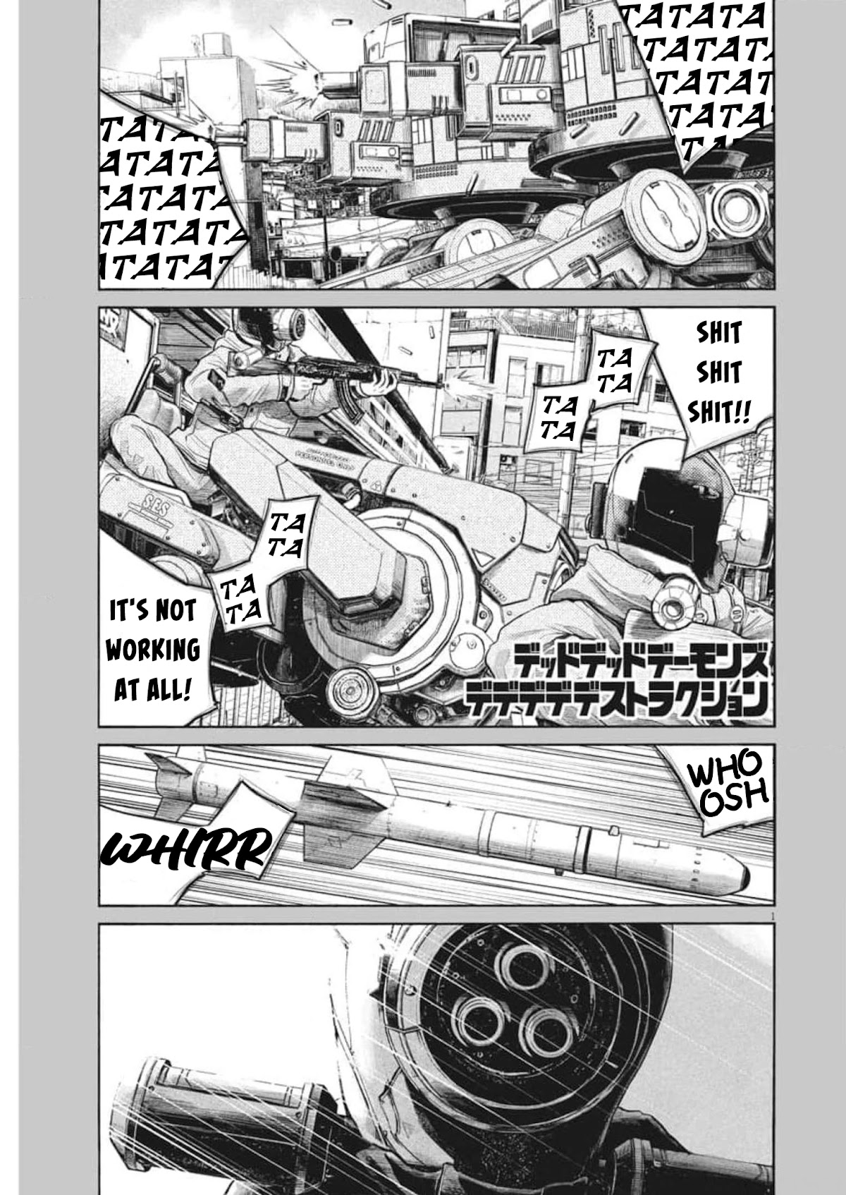Dead Dead Demon's Dededededestruction Chapter 95 page 1 - Chapter 95