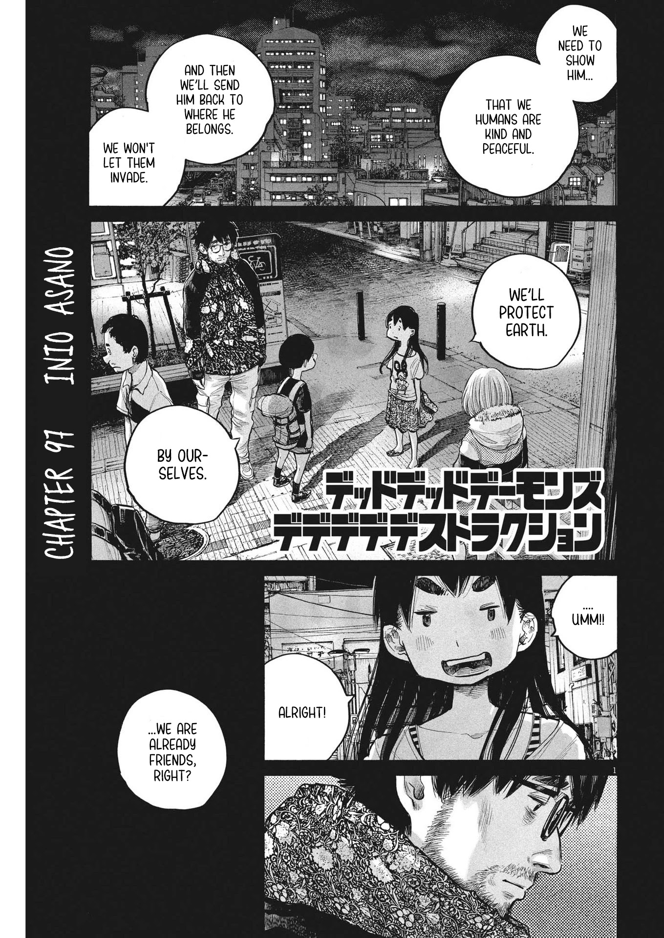 Dead Dead Demon's Dededededestruction Chapter 97 page 1 - Chapter 97