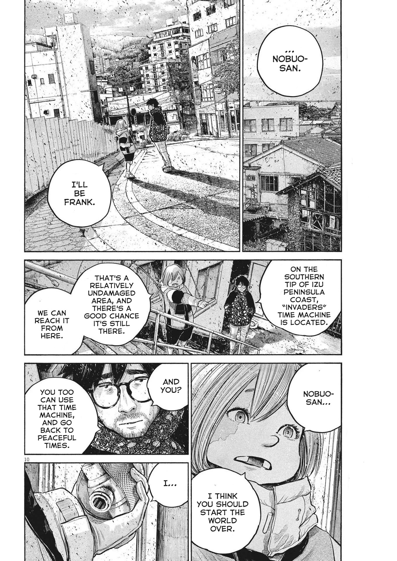 Dead Dead Demon's Dededededestruction Chapter 97 page 10 - Chapter 97