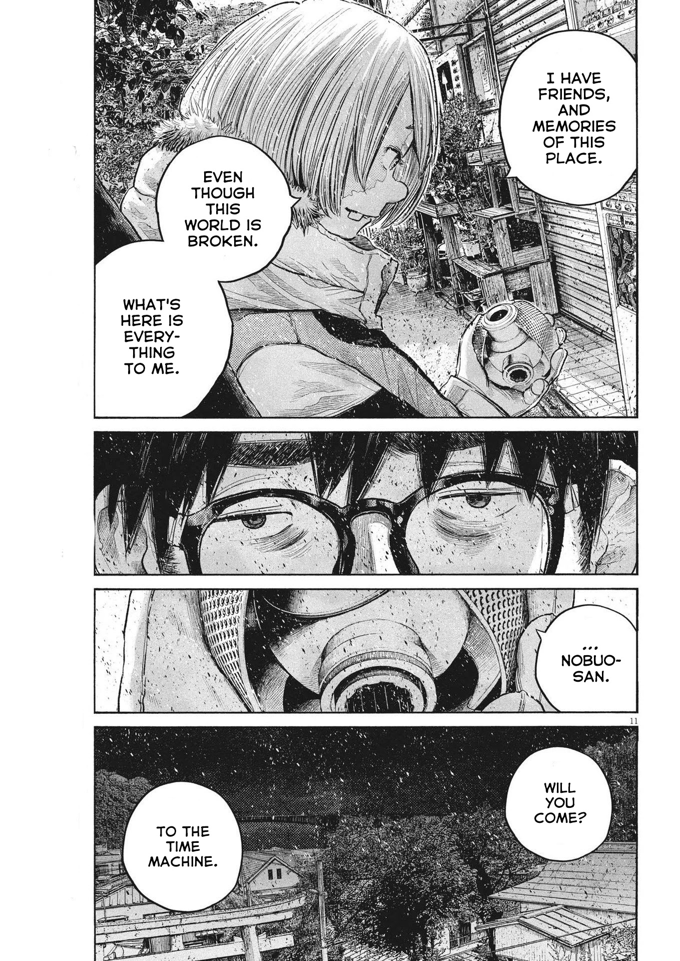 Dead Dead Demon's Dededededestruction Chapter 97 page 11 - Chapter 97