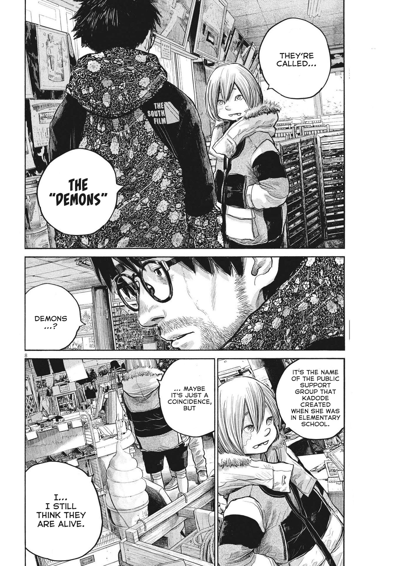 Dead Dead Demon's Dededededestruction Chapter 97 page 8 - Chapter 97
