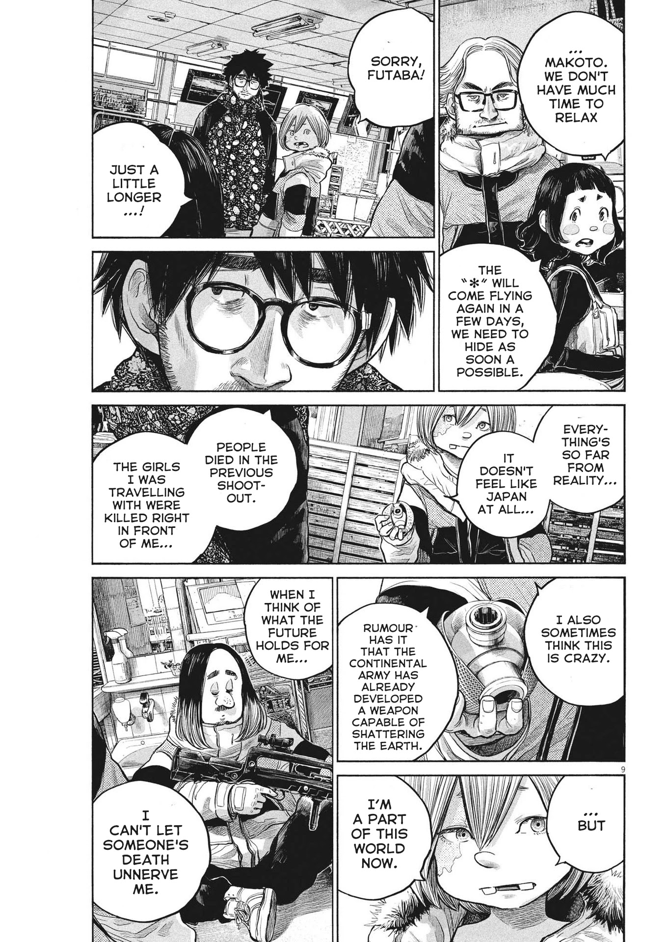 Dead Dead Demon's Dededededestruction Chapter 97 page 9 - Chapter 97