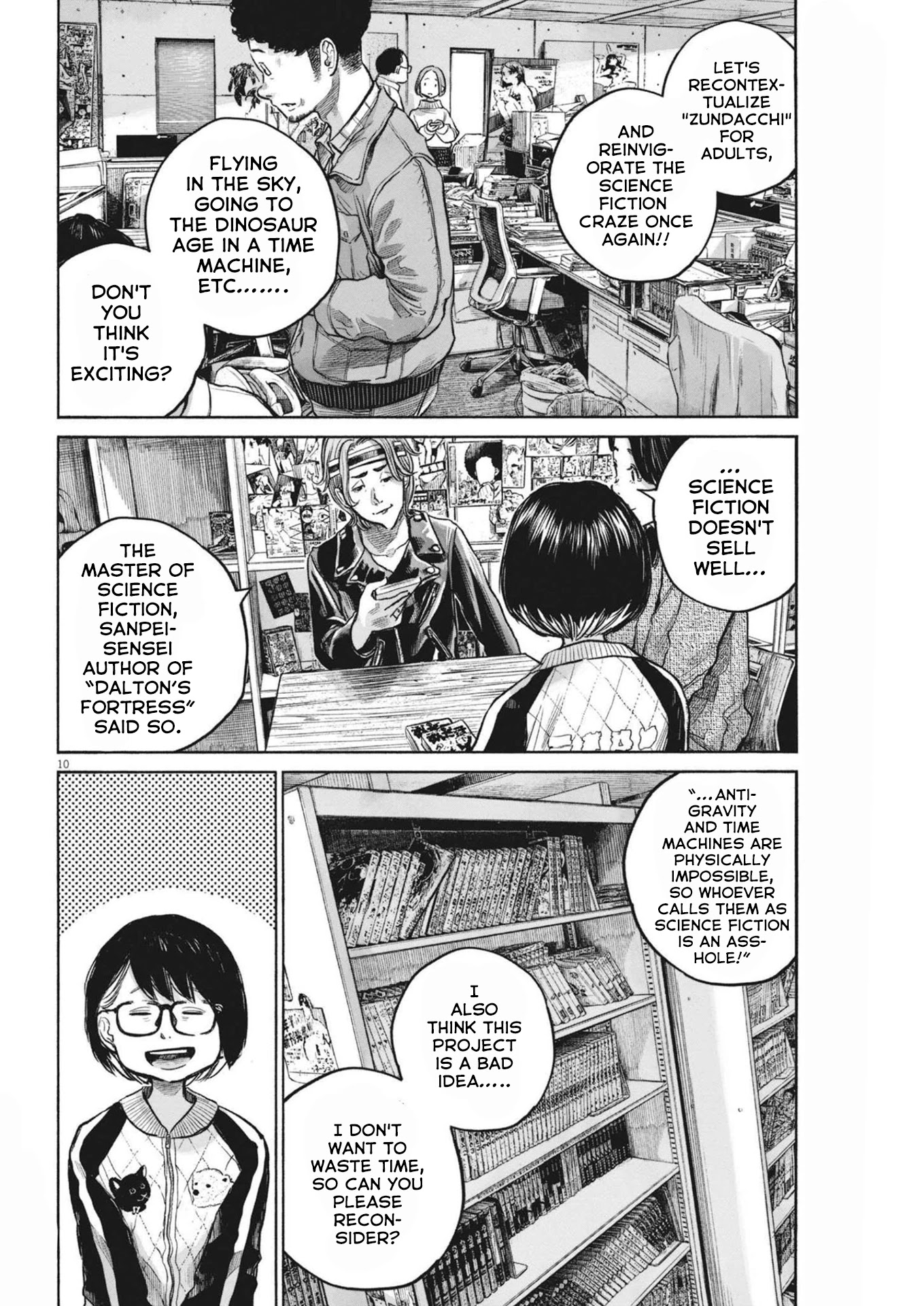 Dead Dead Demon's Dededededestruction Chapter 99 page 10 - Chapter 99