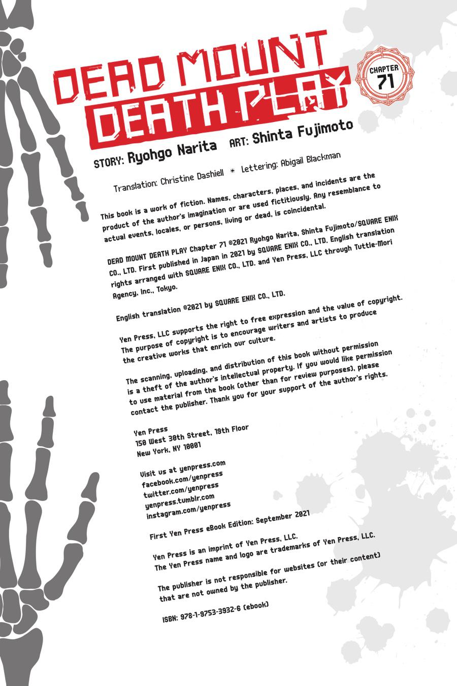 Dead Mount Death Play Chapter 71 page 27 - Chapter 71