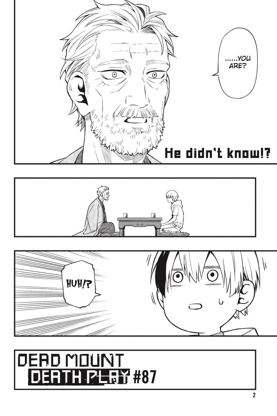 Dead Mount Death Play Chapter 87 page 3 - Chapter 87