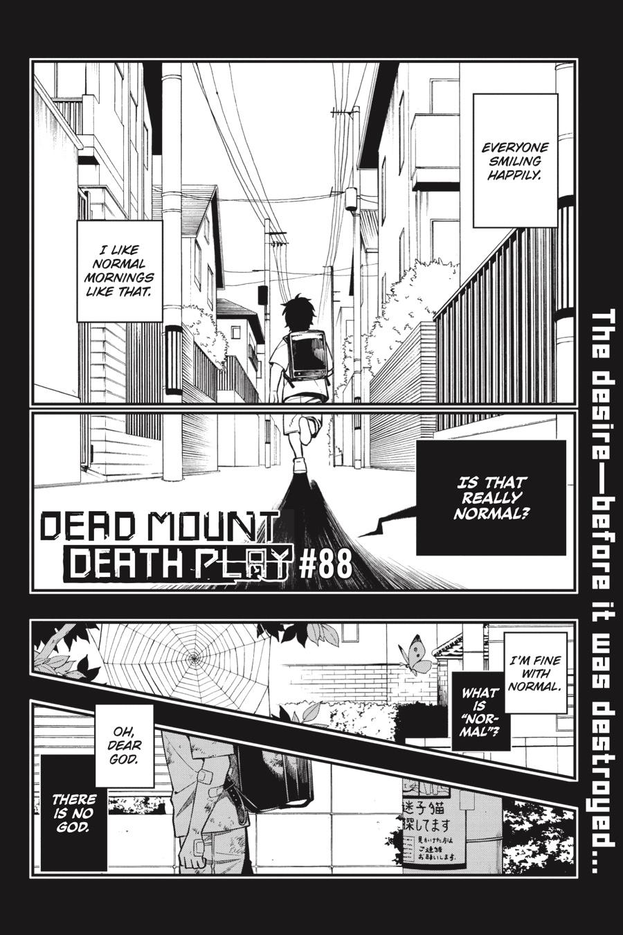Dead Mount Death Play Chapter 88 page 3 - Chapter 88