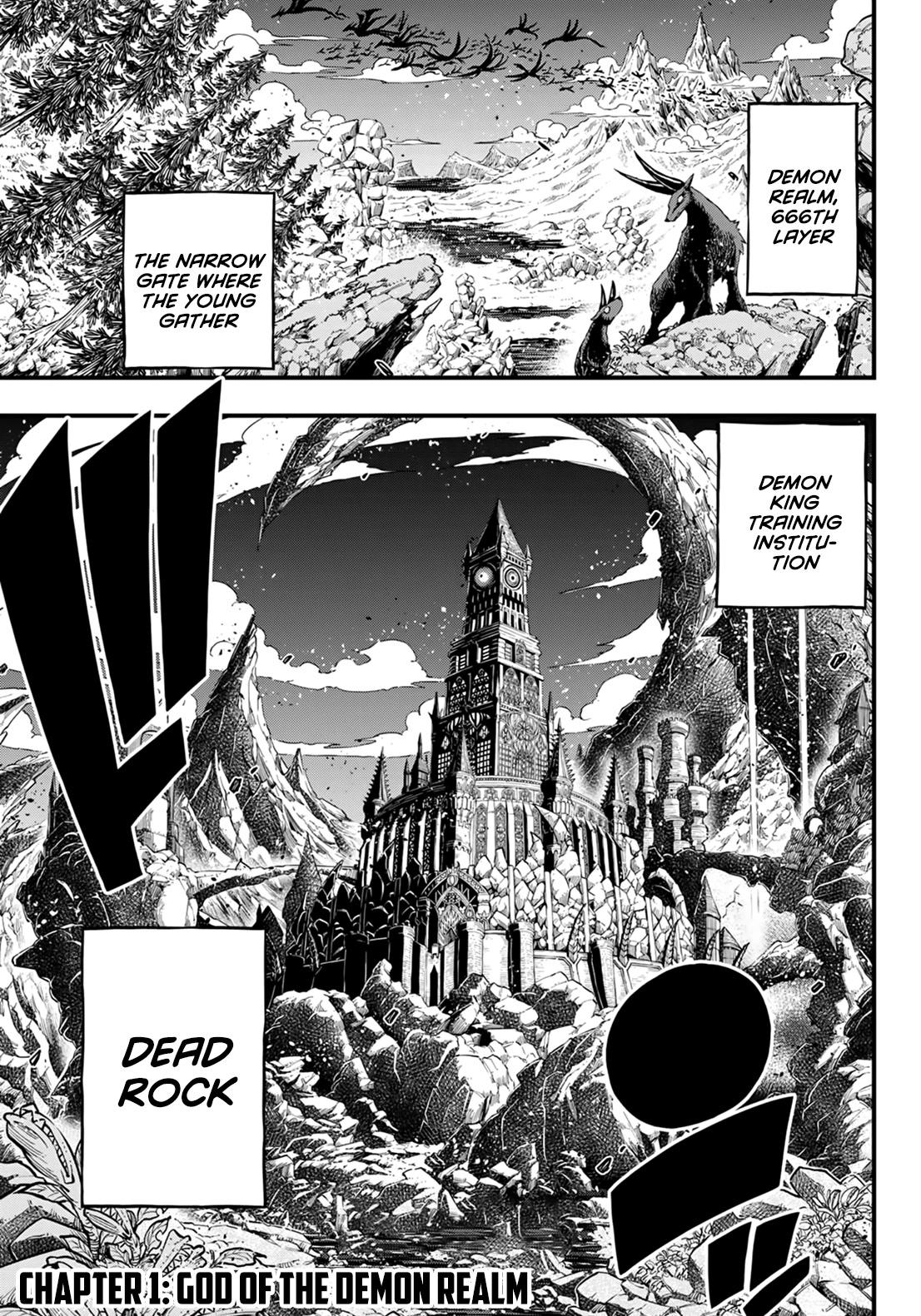 DEAD ROCK Chapter 1 page 5 - Chapter 1: God of the Demon Realm