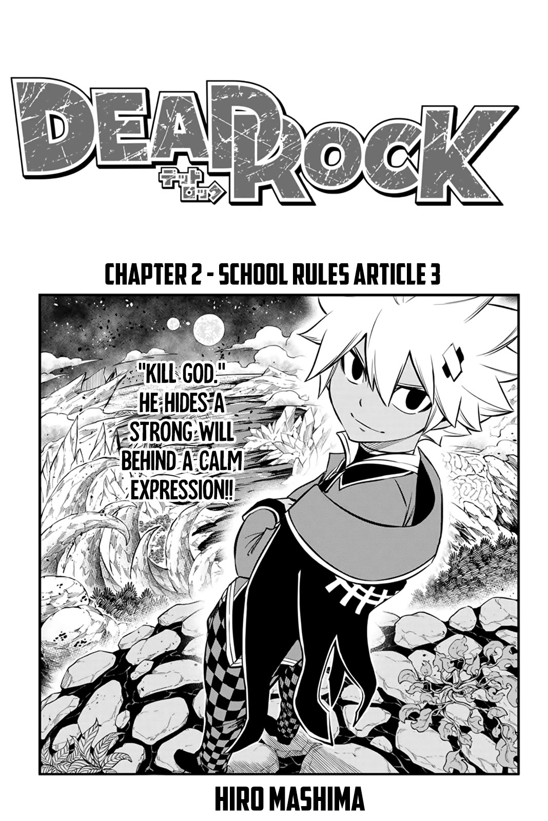DEAD ROCK Chapter 2 page 1 - Chapter 2: School Rules Article 3