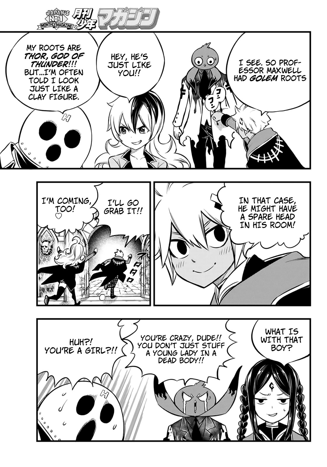 DEAD ROCK Chapter 2 page 12 - Chapter 2: School Rules Article 3