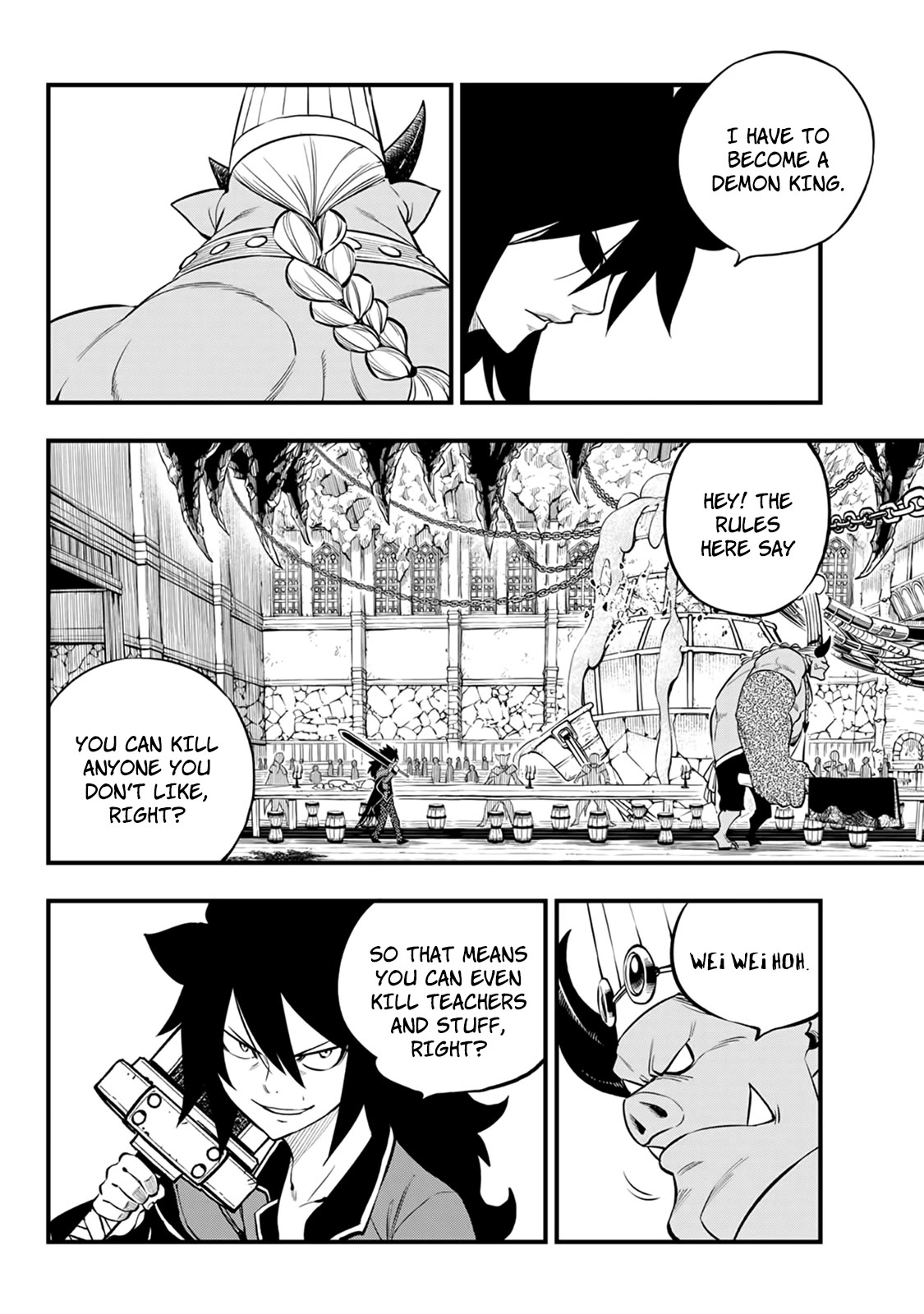 DEAD ROCK Chapter 2 page 24 - Chapter 2: School Rules Article 3