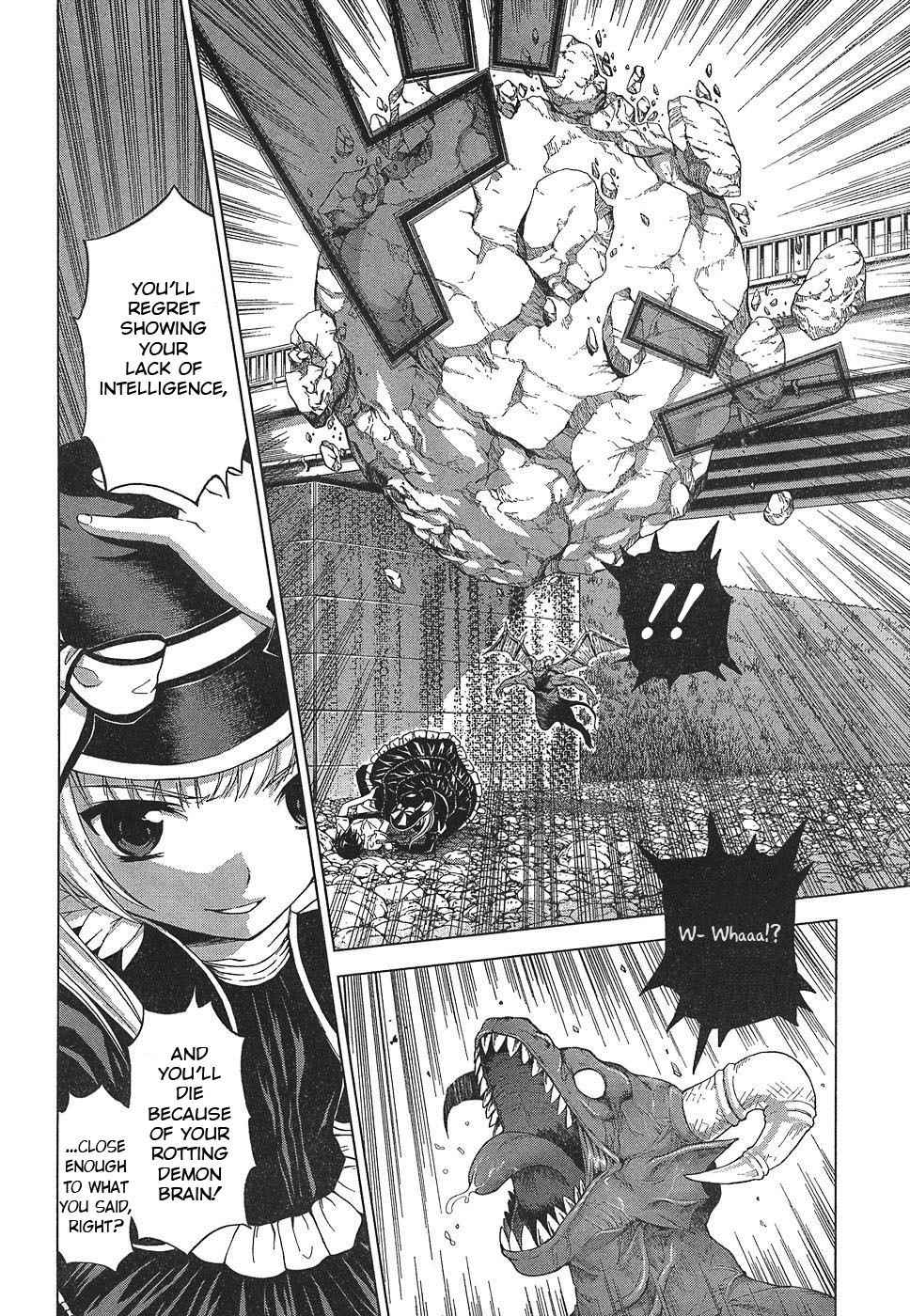 Dead Soul Revolver Chapter 2 page 30 - Chapter 2: The Girl Who Fights Demons · Tsukishima Miyu! · What Is This "Armed Exorcism Expert" She Claims to Be...!?