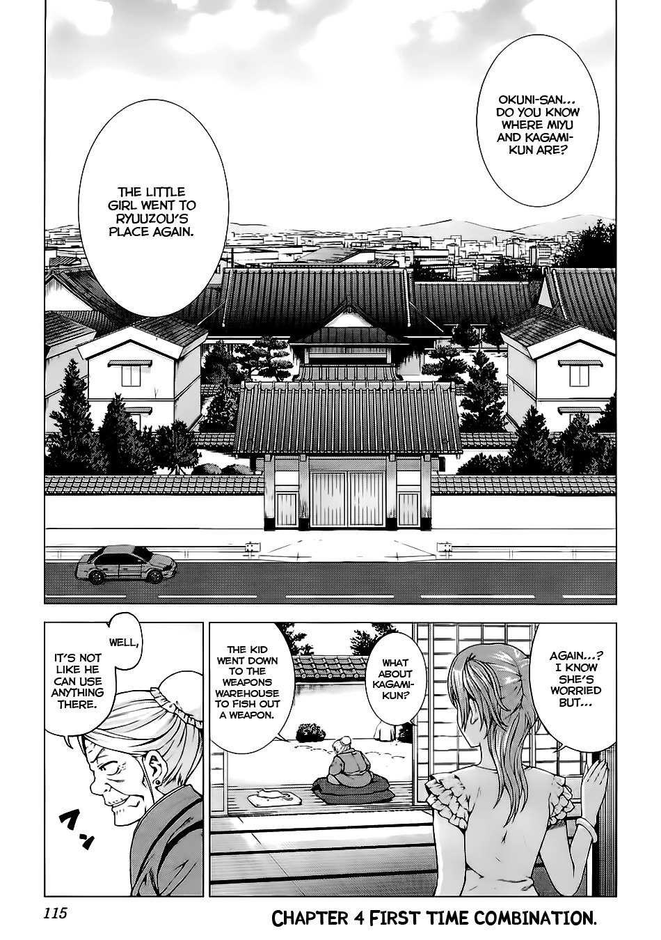 Dead Soul Revolver Chapter 4 page 1 - Chapter 4: First Time Combination