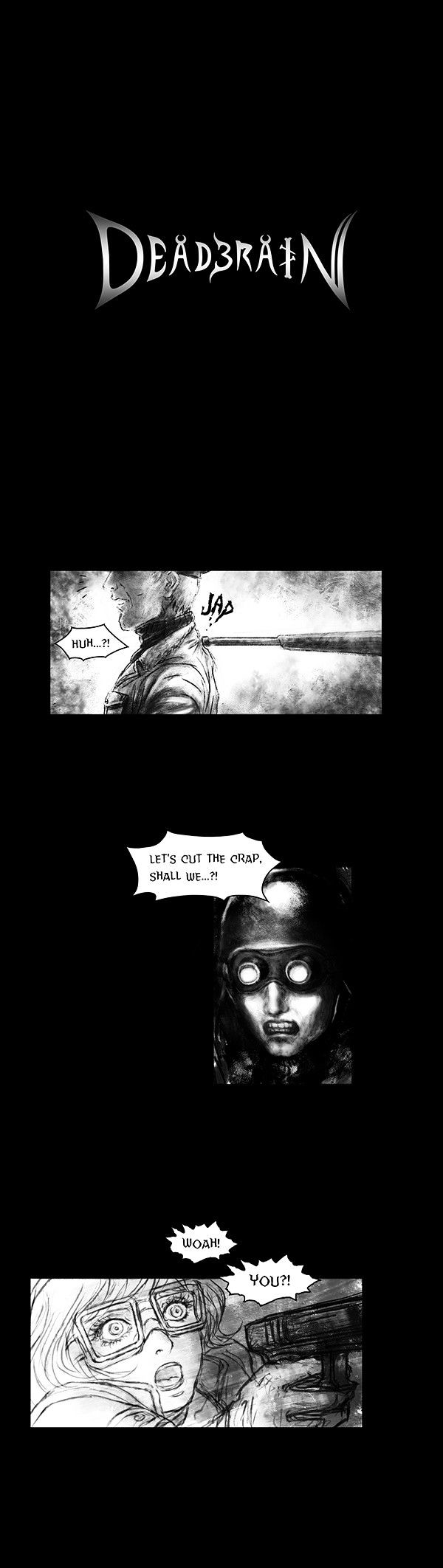Deadbrain Chapter 9 page 1 - Chapter 9 : Lab Rat
