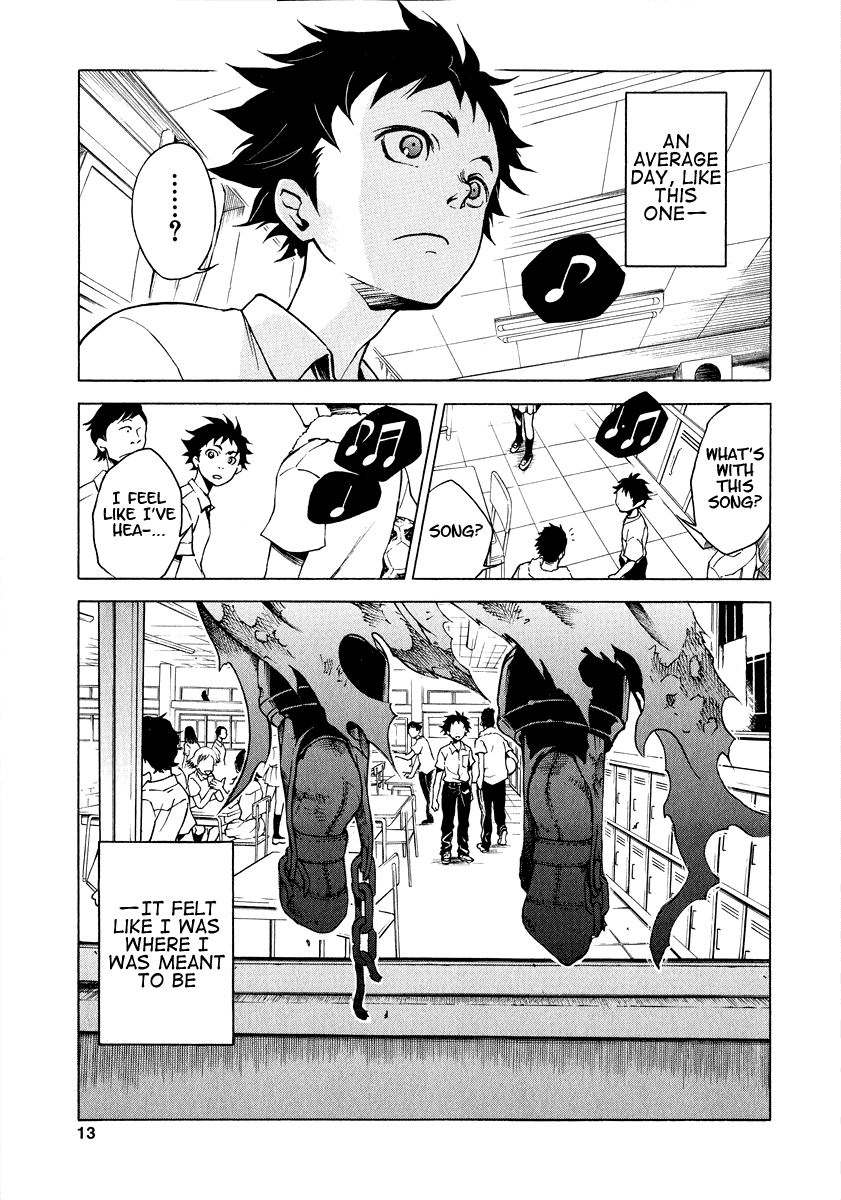 Deadman Wonderland Chapter 1 page 13 - Chapter 1: Who Killed Cock Robin?