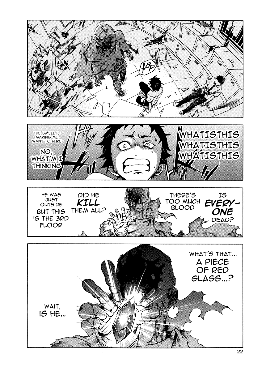 Deadman Wonderland Chapter 1 page 21 - Chapter 1: Who Killed Cock Robin?