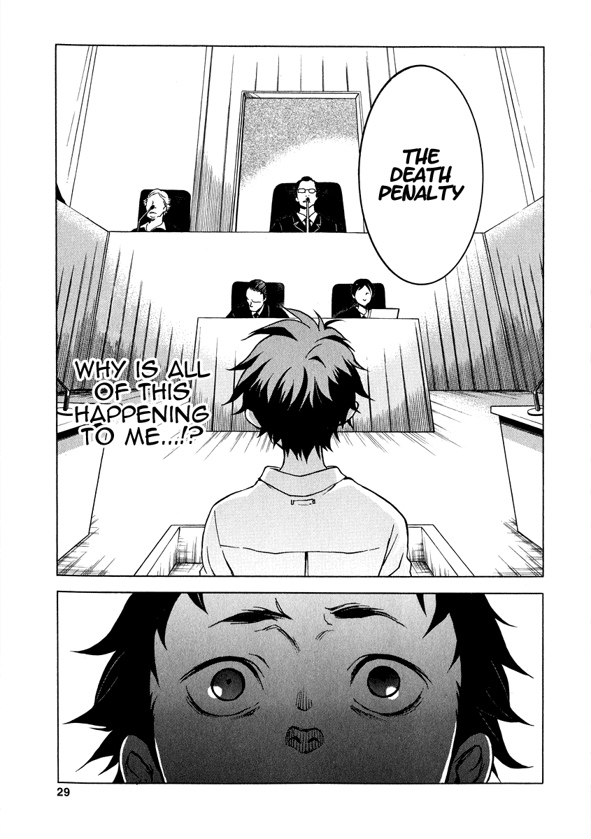 Deadman Wonderland Chapter 1 page 28 - Chapter 1: Who Killed Cock Robin?