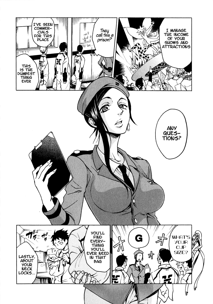 Deadman Wonderland Chapter 1 page 33 - Chapter 1: Who Killed Cock Robin?