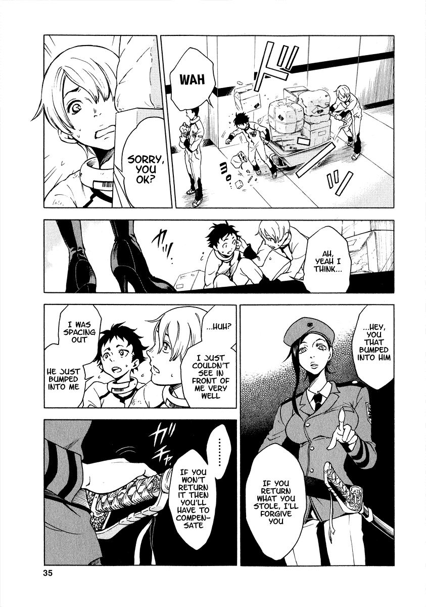 Deadman Wonderland Chapter 1 page 34 - Chapter 1: Who Killed Cock Robin?