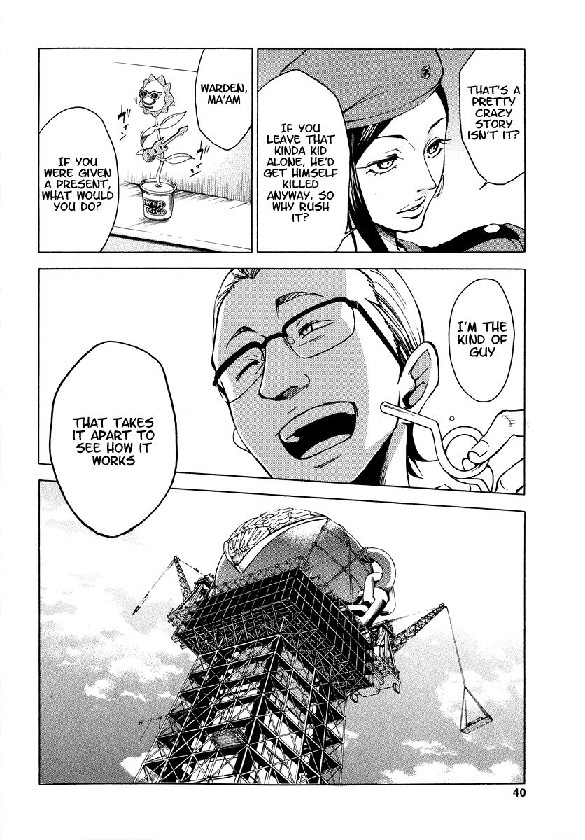 Deadman Wonderland Chapter 1 page 39 - Chapter 1: Who Killed Cock Robin?