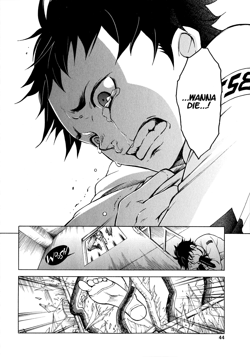 Deadman Wonderland Chapter 1 page 43 - Chapter 1: Who Killed Cock Robin?