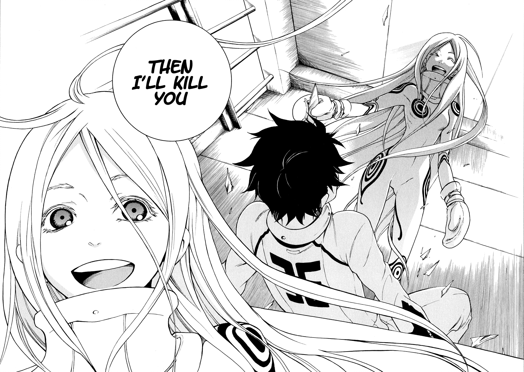 Deadman Wonderland Chapter 1 page 45 - Chapter 1: Who Killed Cock Robin?