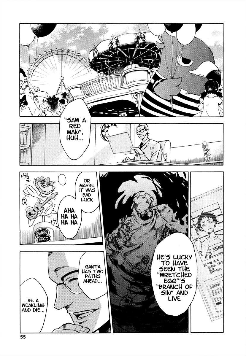 Deadman Wonderland Chapter 1 page 53 - Chapter 1: Who Killed Cock Robin?